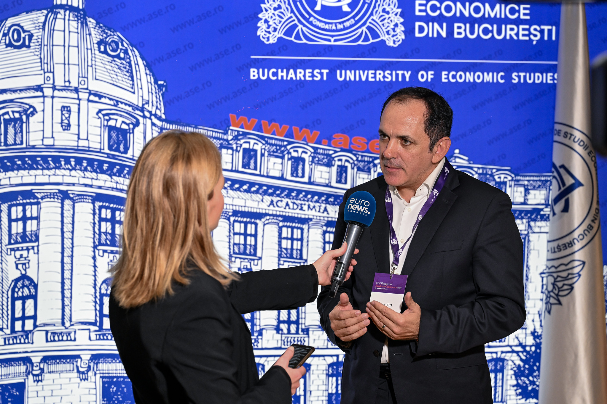 Euronews România interview with CEE Academy Conference panelists